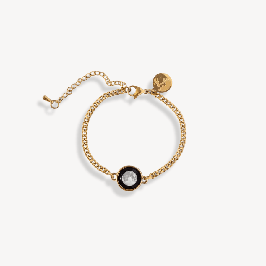 Pallene and Solar Link Bracelet bundle in gold