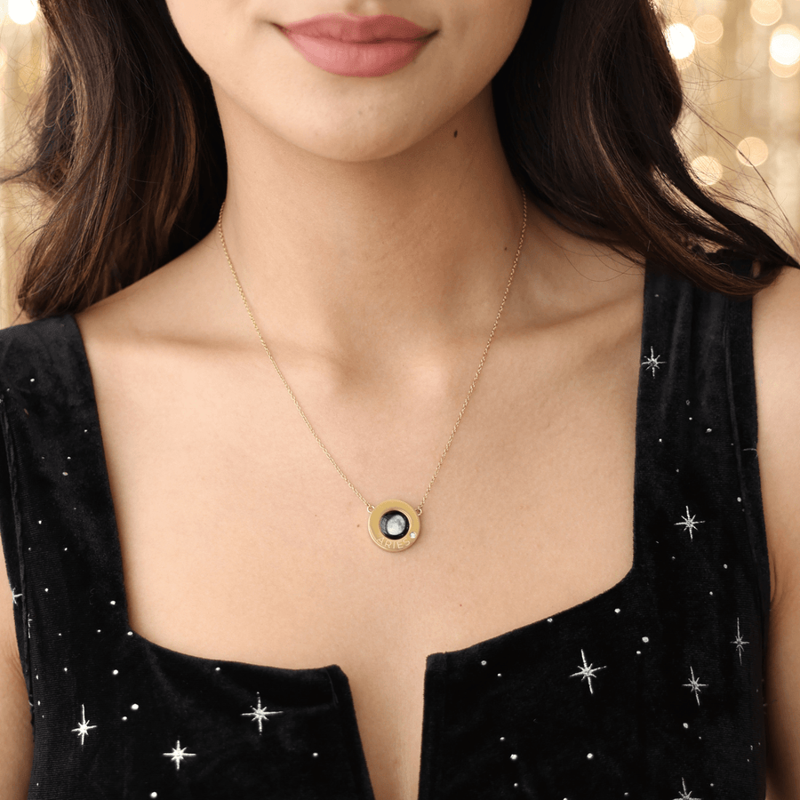 PRE-ORDER - The Aries Lunar Soulkeeper Necklace