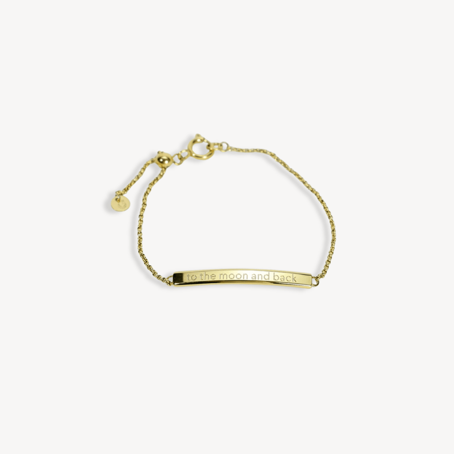 Carina Twist and To the Moon and Back Bracelet in gold Bundle