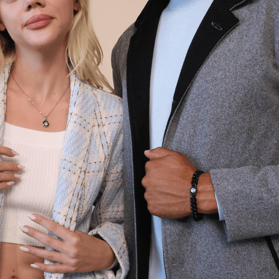 Titan Bracelet and Sky Light in Necklace Bundle