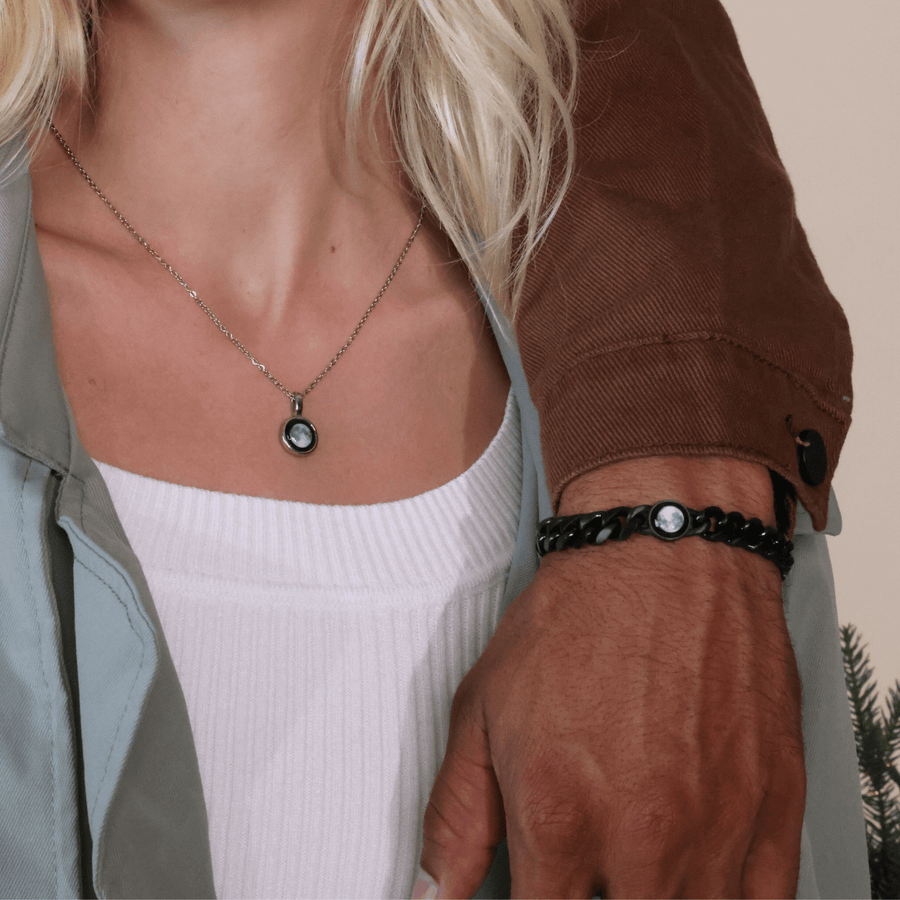 Titan Bracelet and Sky Light in Necklace Bundle