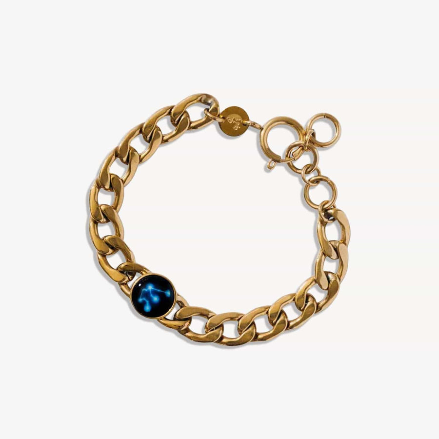 The Astral Link Bracelet in Gold