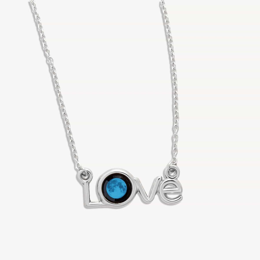 Earthglow Luna Love Necklace in Stainless Steel