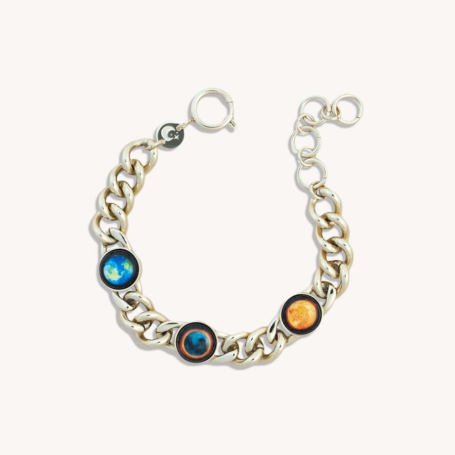 Celestial Eclipse Gold Bracelet