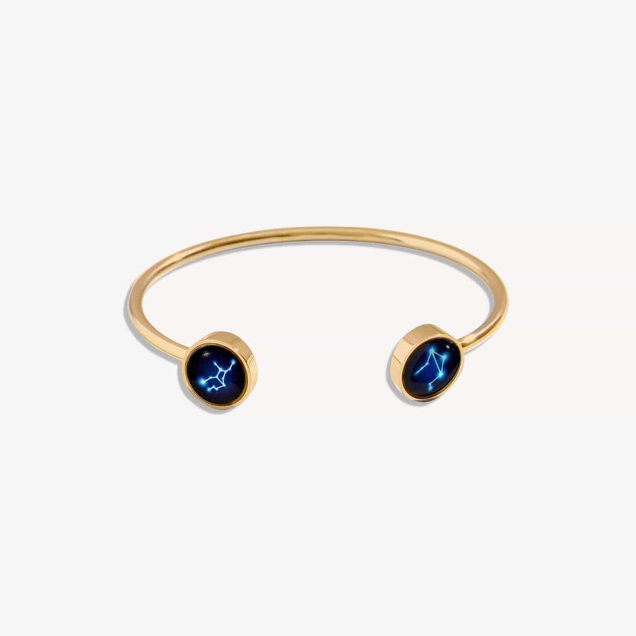 The Astral Dyad Cuff in Gold